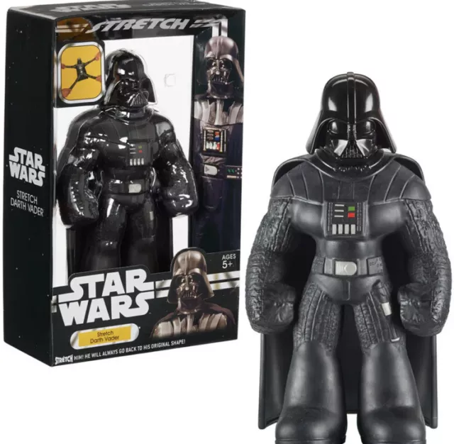 Star Wars Stretch Darth Vader Sith Lord LARGE Figure 25cm Tall For Ages 5+