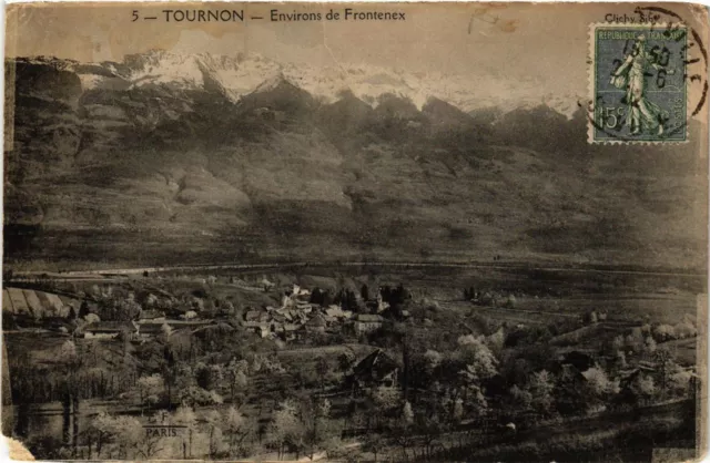 CPA TOURNON - Env. de Frontenex (659185)