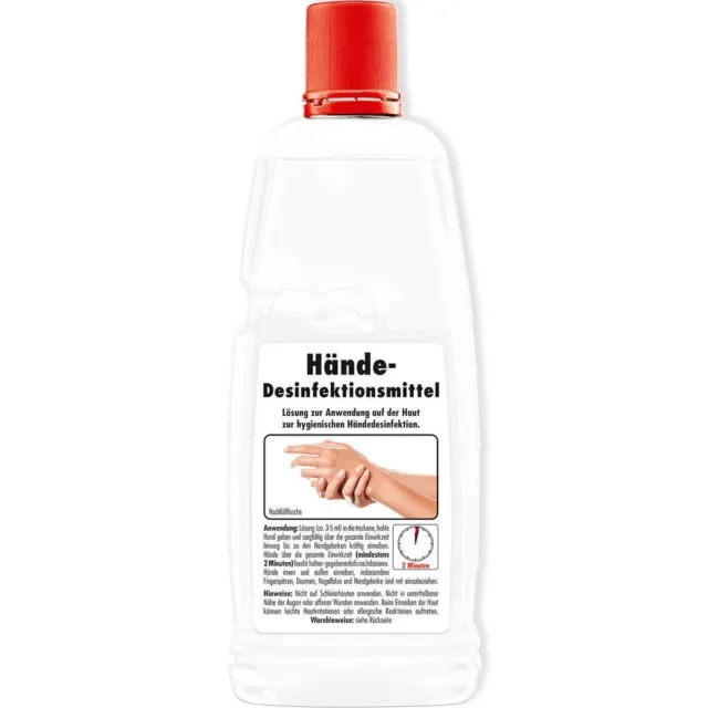 SONAX Hand Desinfektionsmittel / Desinfektion (1Liter / Flasche)