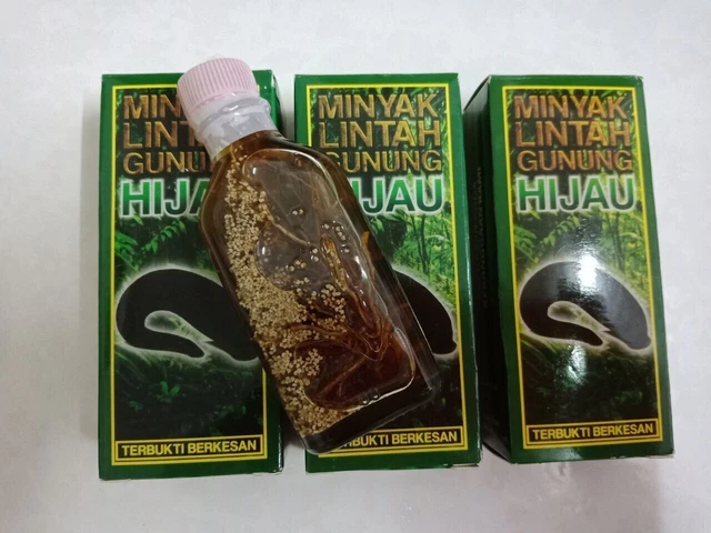 3X Olio di sanguisuga Mountain Green 100% biologico per un ingrandimento...