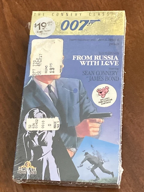 From Russia with Love VHS MGM Home Video (1988) James Bond Sean Connery NEW!
