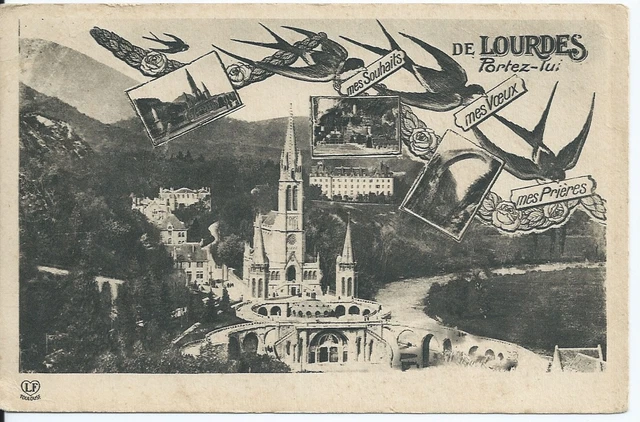 CPA 65 - De LOURDES Portez Lui