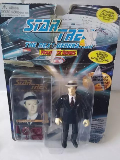 Playmates Star Trek The Next Generation Lieutenant Data Holodeck Series...
