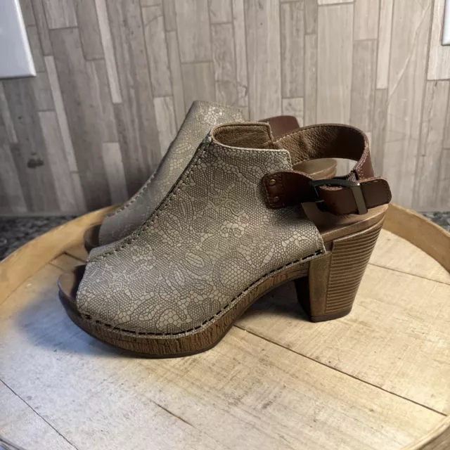 Dansko reggie peep toe bootie shop