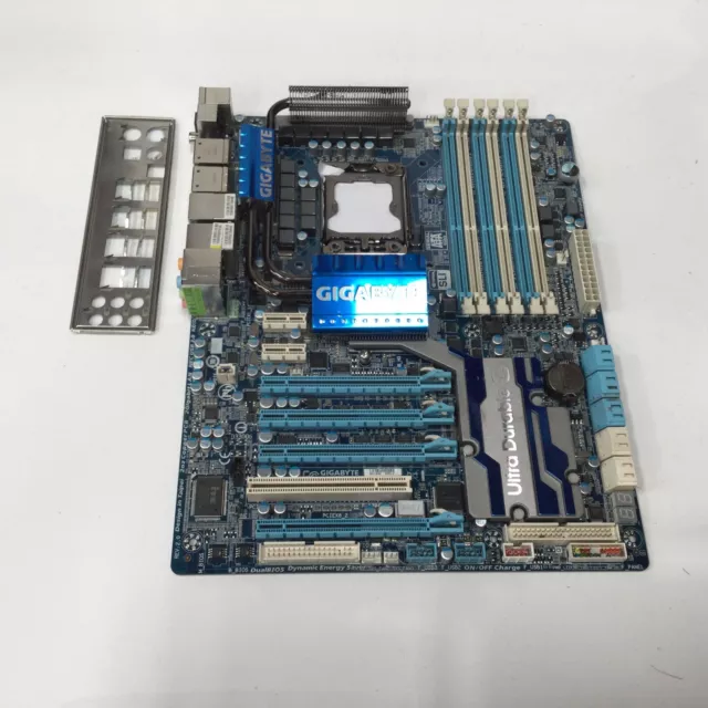 GIGABYTE GA X58A UD5 MOTHERBOARD ATX DDR3 LGA1366 USB2.0 I O