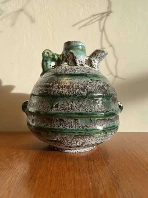 West German Pottery / Fat Lava Vase, Ruscha Keramik 1960’s /1970’s