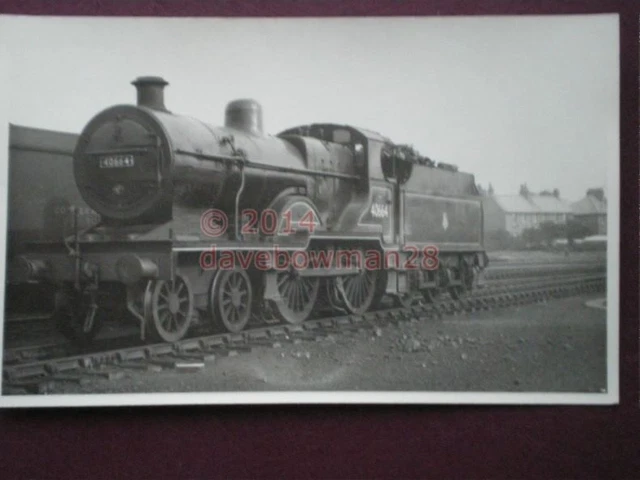 PHOTO LMS Fowler Class 2P 4-4-0 40664 At Corkerhill 16/9/57 £2.50 ...