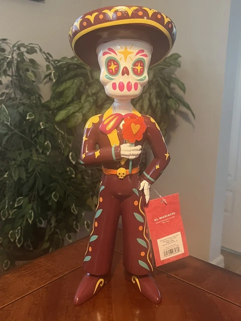 TARGET HALLOWEEN DIA De Muertos Luis Pinto El Mariachi 13.5" Sculpture