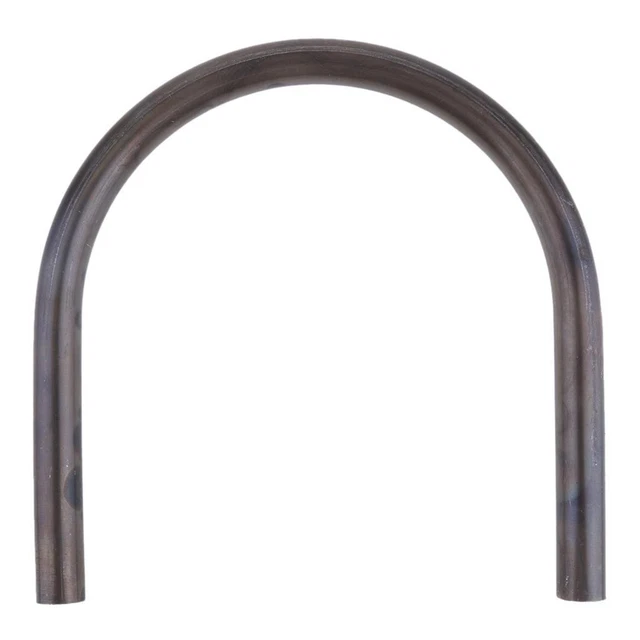230mm Motorcycle Seat Frame Hoop Loop End Flat for Cafe Racer Bobber