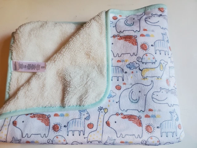 Paquetes Manta Bebé Niños Lugar Animal Bebé Suave Amorosa Htf Raro