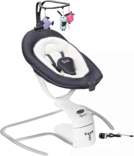 Babymoov Swoon Motion oscilación y cuna, con el asiento ergonómico cómodo