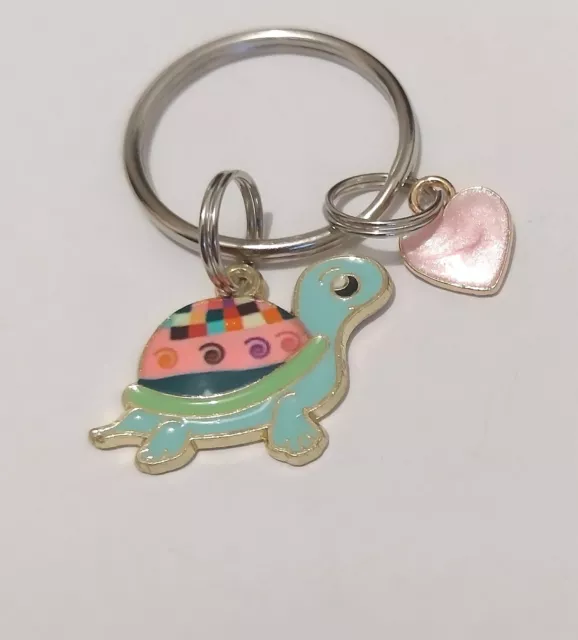 Beautiful Turtle Keyring Bagcharm lovable useful fabulous colourful gift🗝🐢🛍🩷
