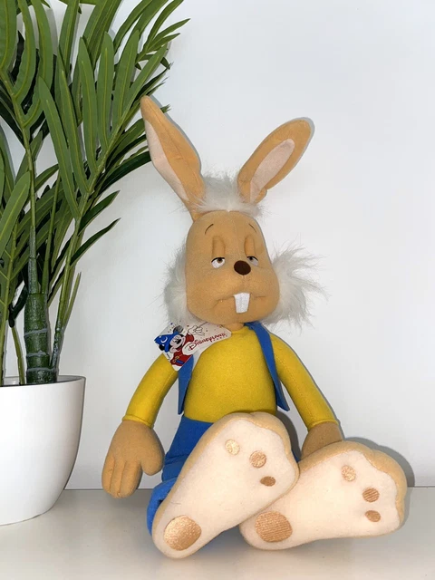 Magic Roundabout Dylan Rabbit Talking Soft Toy With Jacket Vintage 2004