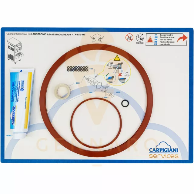 Carpicare Ersatzteil Kit Carpigiani Eismaschinen Labotronic RTX RTL HE Maestro