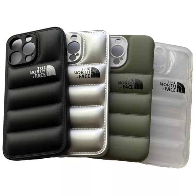 Cover Per Apple iPhone Piumino The North Face XS XR 11 12 13 14 Pro Max Puffer