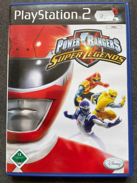 Power Rangers Super Legends PS2 PlayStation 2 Spiel mit Anleitung OVP PAL Disney