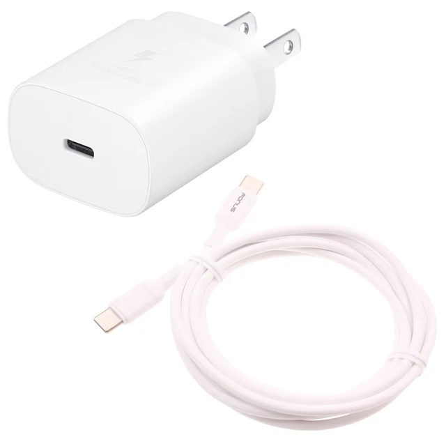 Cavo USB Type-C 6 Piedi Rapido Intrecciato – Per Galaxy A12, A32, A42, A52, A72 E Altri