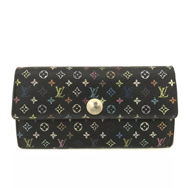 Louis Vuitton Monogram Multicolor Porte Feuille Sarah Long Bifold Wallet/4X1129