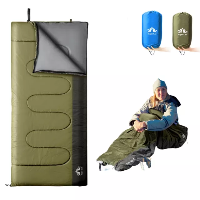 1 Person Sleeping Bag Thermal Blanket Outdoor Survival Gear Camping Fishing NEW