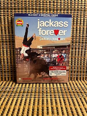 Jackass Forever (Blu-ray, 2022)+Slipcover.Johnny Knoxville/Steve-O.4.Comedy
