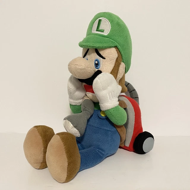 SUPER MARIO BROS Luigi's Mansion Luigi Stuffed Plush Toy Ghost Pack