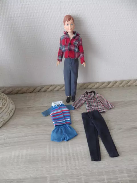 Poupee Ricky Mattel  1963 Ami De Skipper  Barbie Made In Japan 3 Tenues § Rare § 2