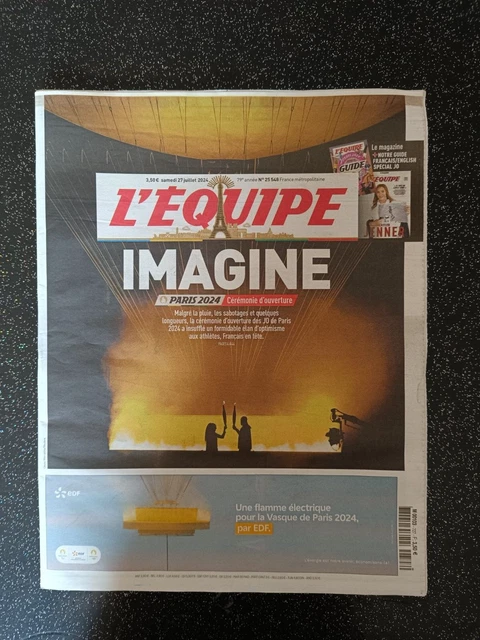 Lot 10 Pochettes Panini Equipe De France – Jeux Olympiques Paris 2024 – Neuf