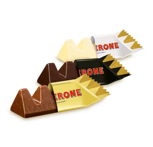 Toblerone Mix Box Minis 1 x 904g Dose Feine Schweizer Schokolade in drei Sorten 3