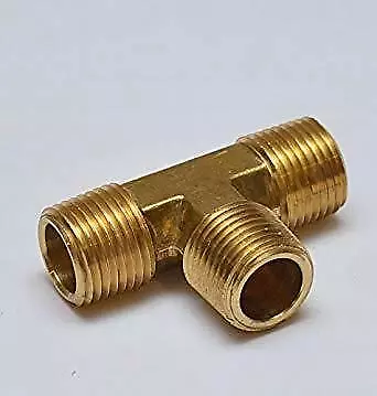 Brass Tee equal Flare Union Refrigeration Aircon All Sizes HVACR