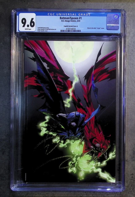 Batman Spawn #1 (2023 DC/ Image Comics) Greg Gapullo Virgin Variant CGC 9.6