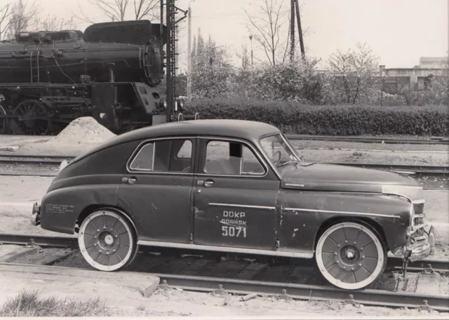 Orig. Foto Pkp Dokp 5071 Gdansk Znin 1978 (Af128)