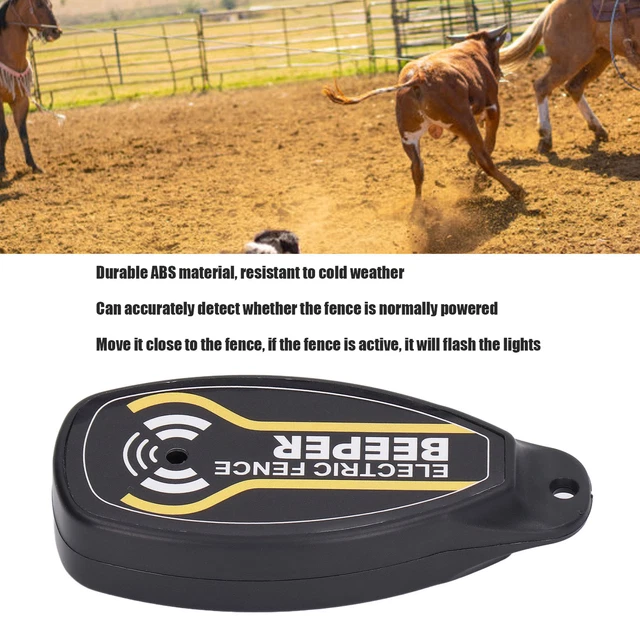 Electric Fence Beeper Portable Electric Fence Key Beeper With On Off MX