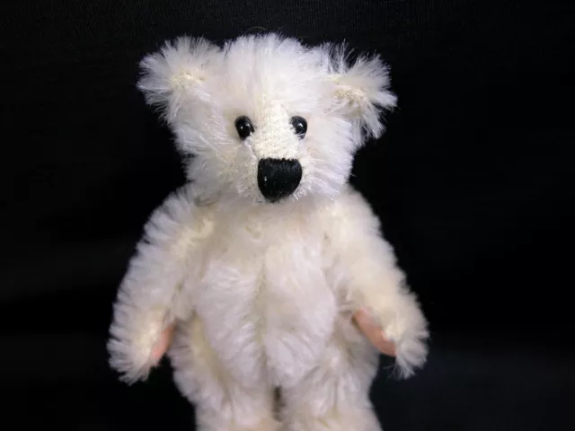 World of Miniature Bears 5" Mohair Bear Millennia-2001 #2001 Collectible Bear XX 2
