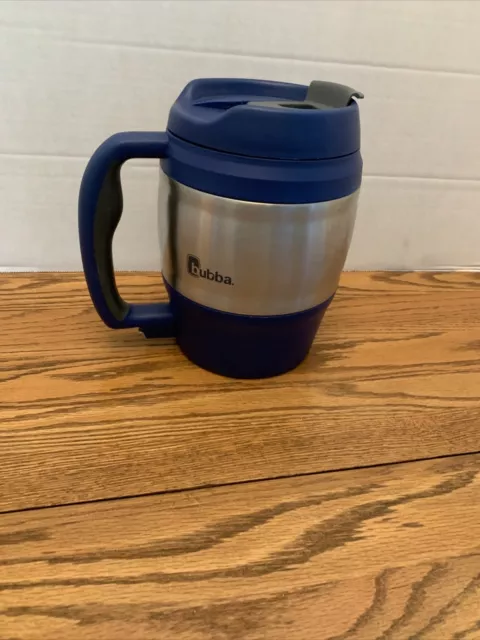 Bubba Classic Insulated Thermo Travel Mug , Cup 52oz. Blue Pre-Owned
