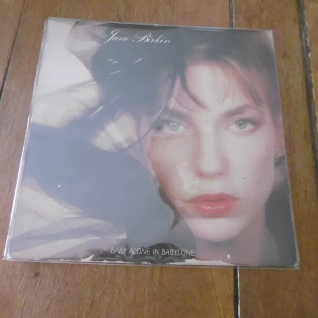 Jane Birkin Baby Alone in Babylone + pochette paroles