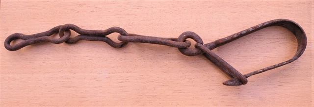 CROCHET DE PUIT fer forgé XIXe EUR 25,00 - PicClick FR