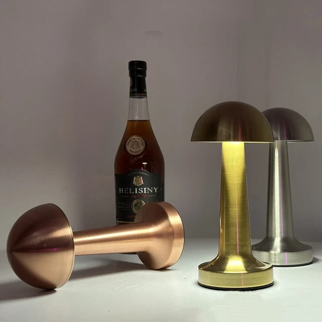 Lampada Da Tavolo a LED Touch Senza Fili Ricaricabile Per Casa Ristorante Bar 8