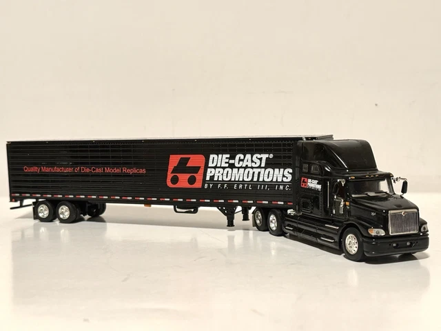 DCP BLACK INTERNATIONAL 9100 Day Cab Only Diecast 1/64 33548
