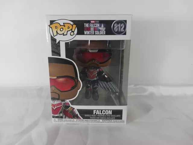 Funko Pop 812 Falcon Winter Soldier Marvel Disney Captain America Anthony Mackie
