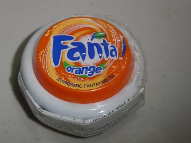 Fanta Orange Factory Sealed Yo-Yo Coca Cola Authentic Yoyo Toy Original Unopened