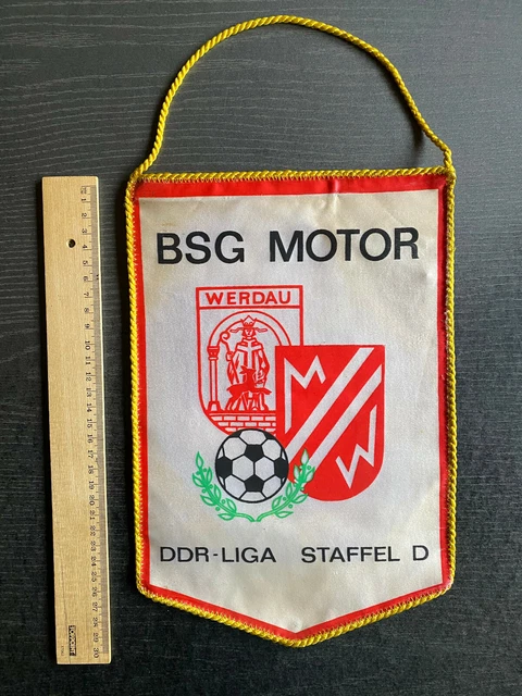 GROSSER WIMPEL BSG Motor Suhl / DDR, ca. 25 x 34 cm EUR 18,99 - DE