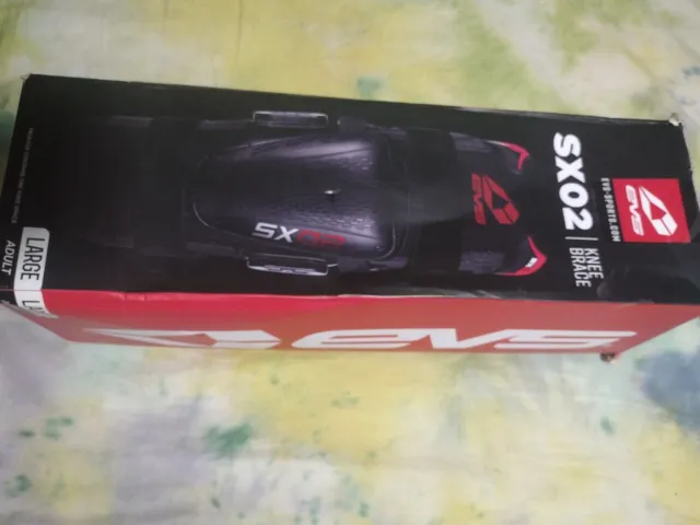 Evs Knee Brace Sx02  Motocross Mx Adult Large New With Box!