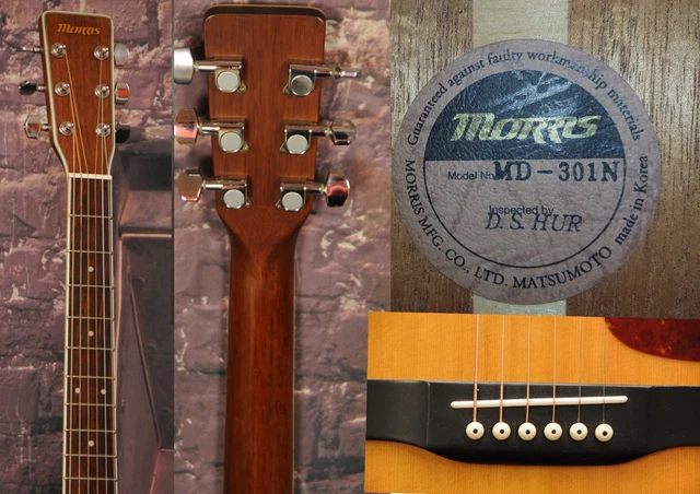 MORRIS アコースティックギター MD-201N MORRIS MD 201Nの値段と価格 MORRIS アコースティックギター MD-201N MORRIS MD 201Nの値段と価格