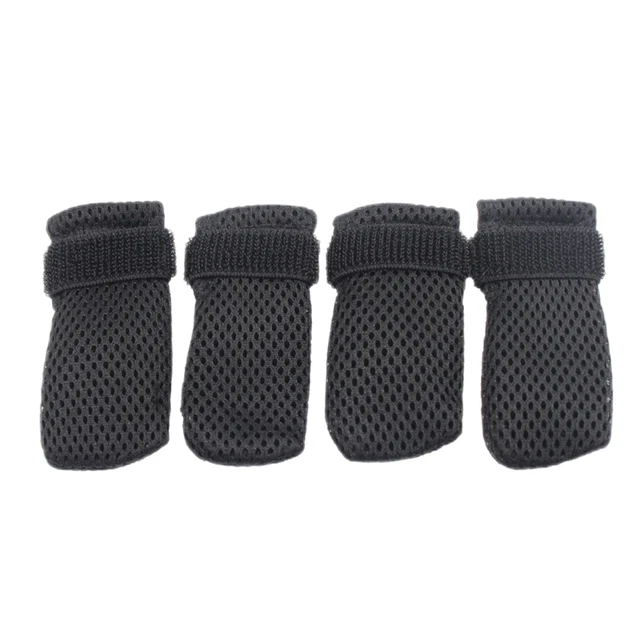 4 pz Calze Gatto Antigraffio Elastiche Comode da Indossare Scarpe Gatto Casual