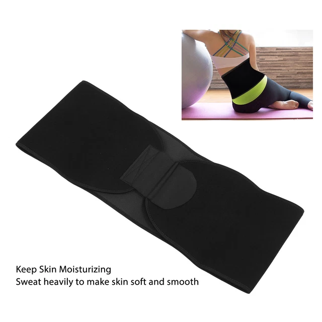 WAIST TRIMMER BELT Adjustable Waist Back Trainer Support Brace For