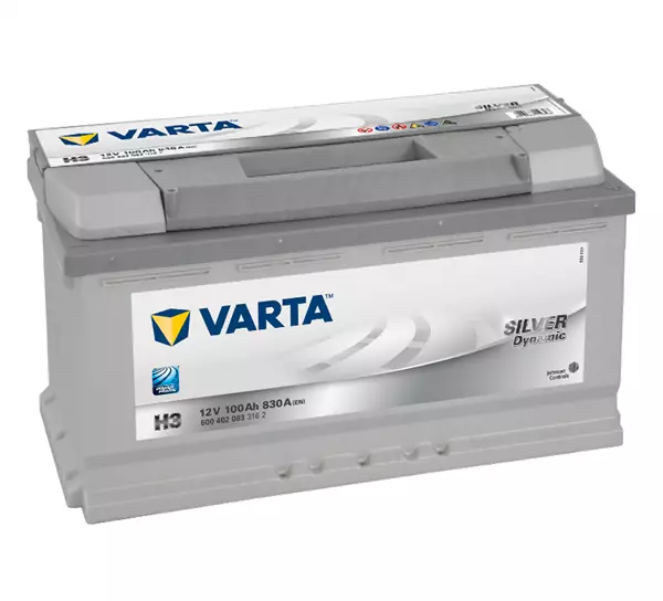 Batterie auto H3 12V 100ah/830A VARTA Silver dynamic