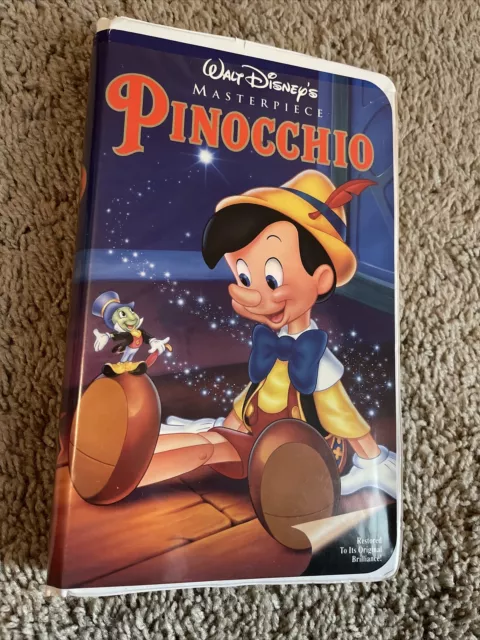 Pinocchio (VHS, 1993, Special Edition) collection collectible Disney movie 