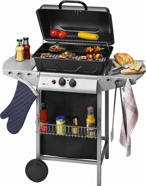 Luxus Gas Grill Tisch Grill Bbq Tischgrill Grillrost Barbecue Tragbar 61974221