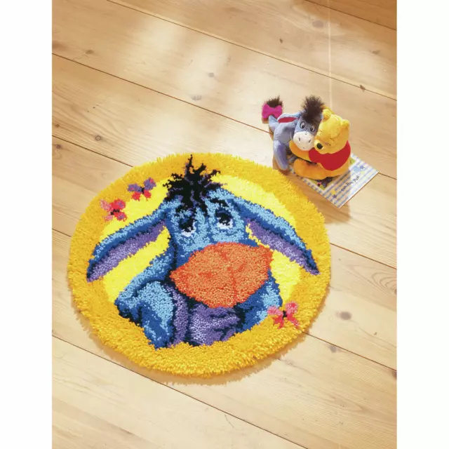 Vervaco Latch Hook Kit: Shaped Rug: Disney: Eeyore