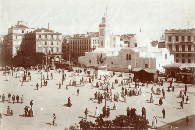 Rue de la mer rouge, Alger, Algérie, circa 1899 Photo Stock - Alamy